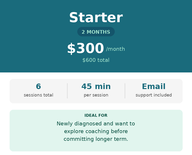 Services package starter